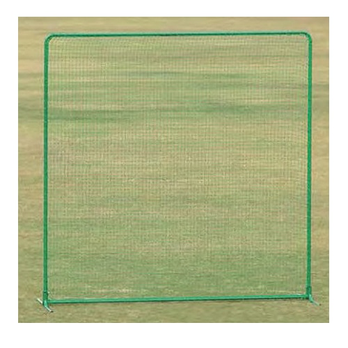 野球バックネット（張りロープ付） 日本製 3×5m 【北海道・沖縄・離島配送不可】 法人限定】バックネット 高さ3m 幅5m キャスター ストッパー付き 移動