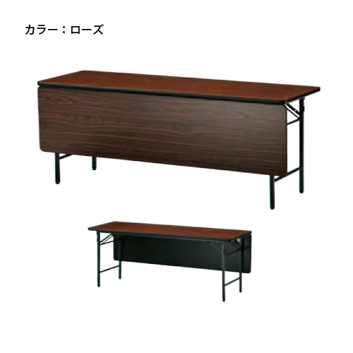会議用テーブル 幅1800×奥行450mm ソフトエッジ パネル無 中棚無 TS 会議用テーブル 幅1800×奥行450mm ソフトエッジ パネル無 中棚無 TS