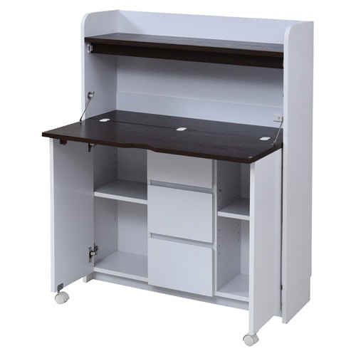 シンプル ツインデスク 学習机 セット 単体使用可能 ランドセルラック