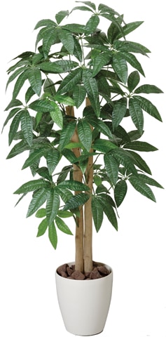 パキラ 観葉植物 造花 鉢植え プラント EE4508-150（商品番号：wee4508
