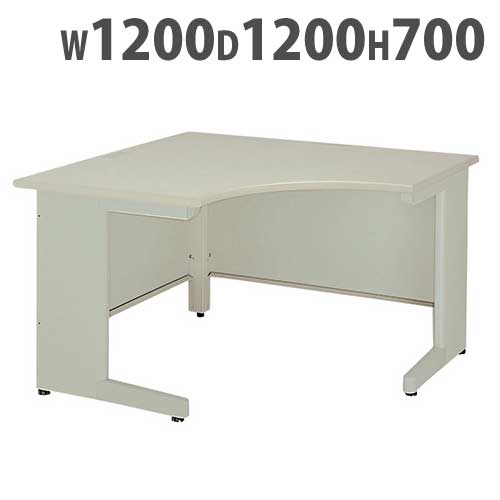 コーナーデスク 90° 幅1200×奥行1200×高さ700mm 平デスク オフィス