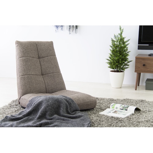 座椅子 花柄 リクライニング 高さ調節 高座椅子 83-942（商品番号：47