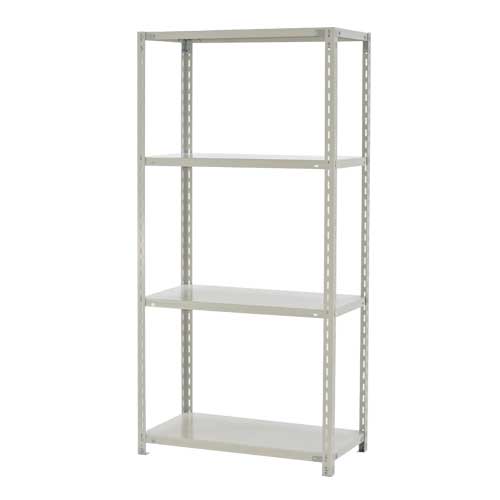 スチールラック 軽量ラック 4段 耐荷重120kg 幅875×奥行450×高さ1800mm