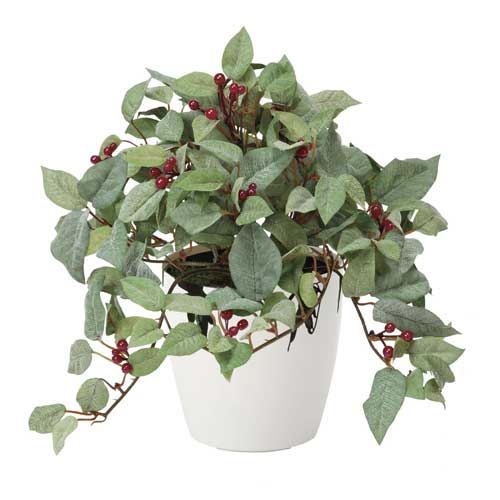 ローレル 観葉植物 造花 鉢植え プラント 3A5305-48