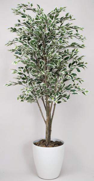 ベンジャミン 観葉植物 造花 鉢植え プラント C3606-350（商品番号