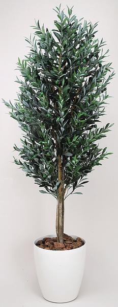 オリーブ 観葉植物 造花 鉢植え プラント C3705-500（商品番号：wc3705