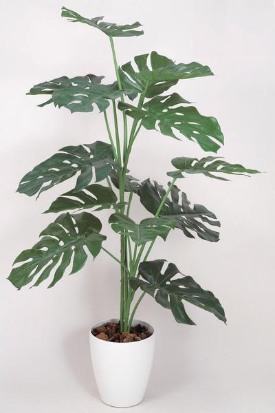 パキラ 観葉植物 造花 鉢植え プラント C4008-200（商品番号：wc4008