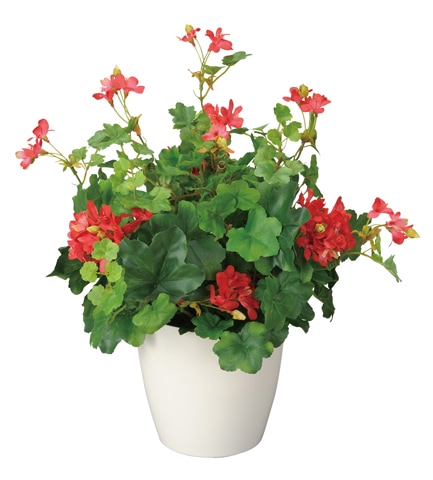 造花　鉢植え付き フェイクグリーン 大型 人工 観葉植物 造花 開運ペペロミア