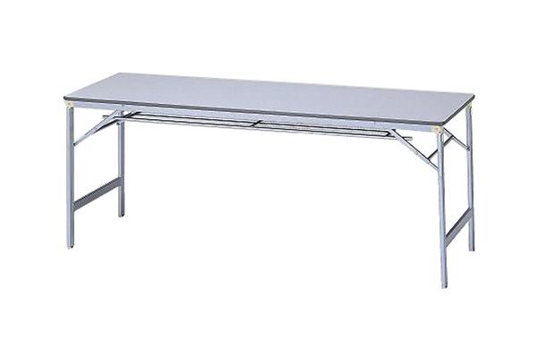ミーティングテーブル 幅1800×奥行600×高さ700mm 会議テーブル 折りたたみテーブル 机 AK-1860