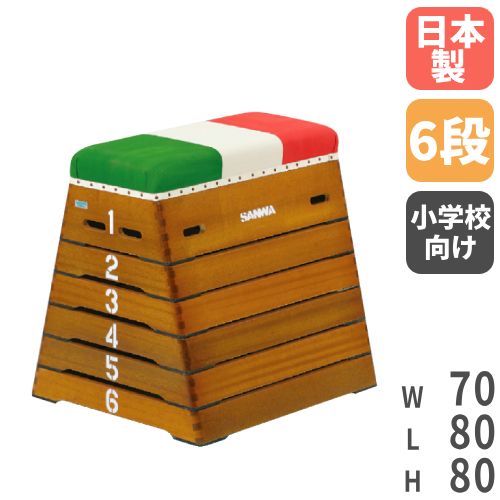 跳び箱 5段 とび箱 授業 体育館 S-4058（商品番号：ls-s-8137）の通販