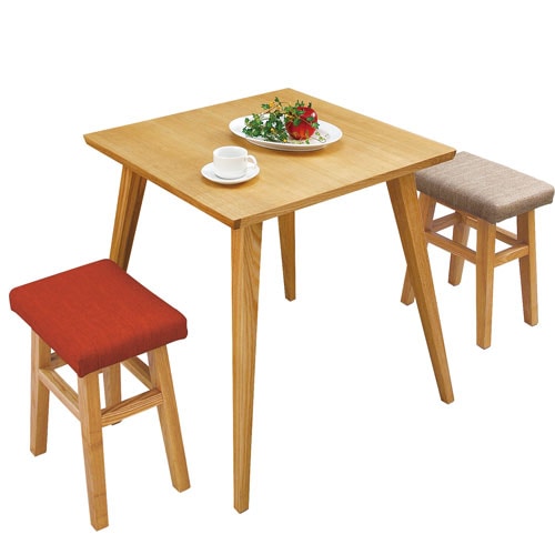 ダイニングテーブル 2人用 木製 幅65cm テーブル CL-786T