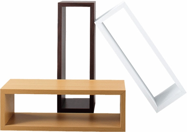 パズルラック 4個セット ラック オープンラック 収納棚 NWS-556