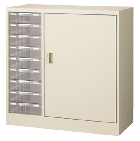 コンビ書庫 B4 整理ケース キャビネット スチールキャビネット B4CG-P109L