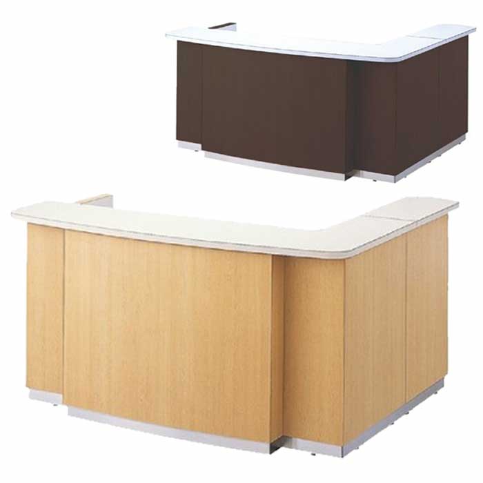 受付カウンター 有人 幅1800mm L型 カウンター CIG-180L