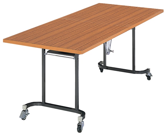 会議用テーブル 折り畳み 奥行450mm フライトテーブル ミーティング