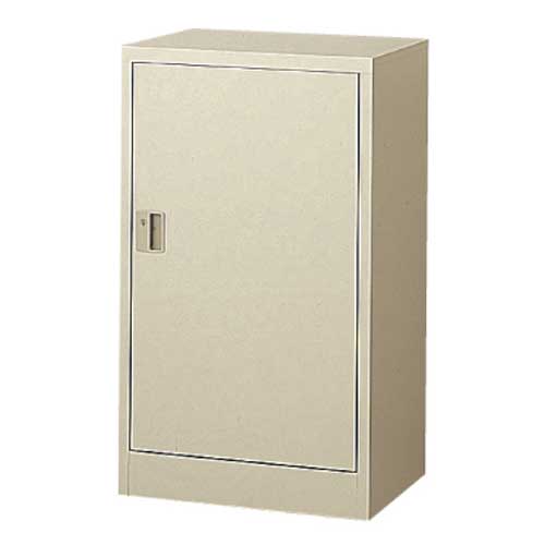 スチールキャビネット 片開き書庫 鍵付き 幅515×奥行380×高さ880mm G