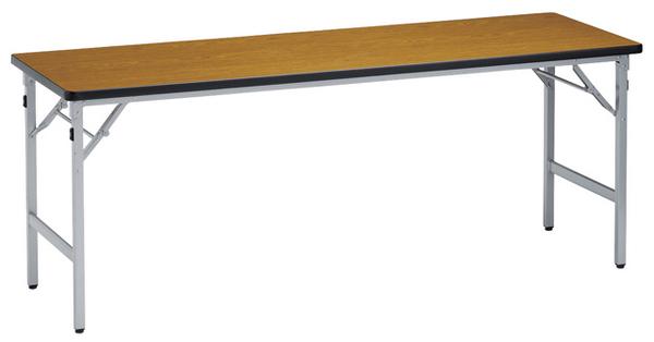 会議テーブル 幅1800×奥行450×高さ700mm ソフトエッジ巻 フォールディングテーブル AT-1845SN