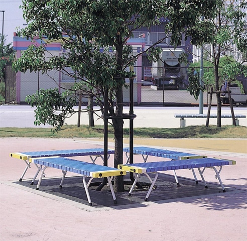 折り畳みベンチ BC-302-412 パークベンチ 公園 椅子 通販