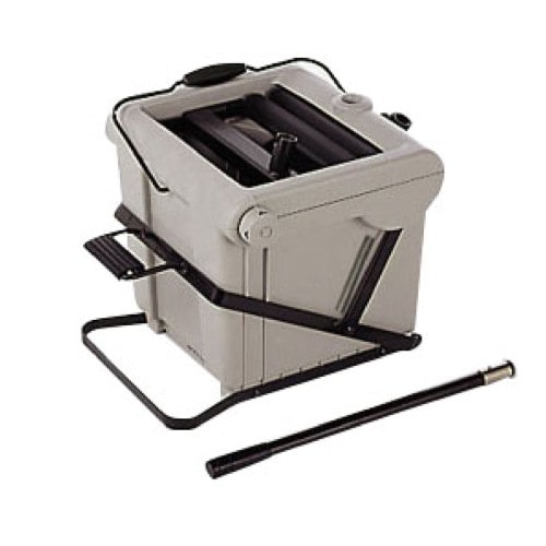 モップ絞り器 足踏みタイプ 絞りバケツ モップリンガー モップスクイーザー CE-438-000-0