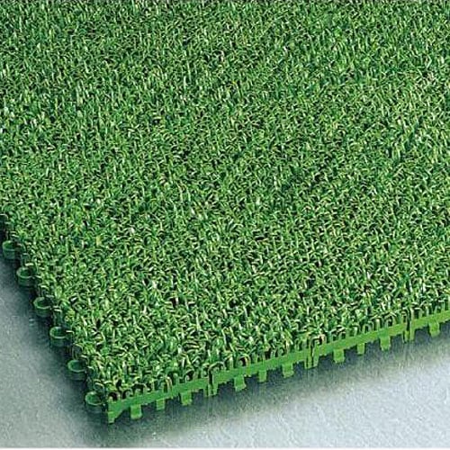 人工芝 300×300mm 10枚セット 芝生 マット MR-003-078S（商品番号：pmr