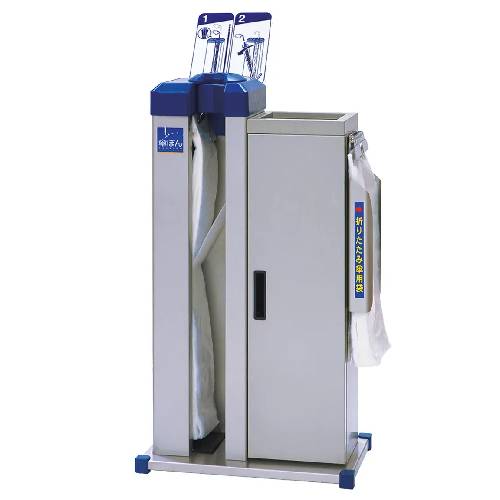 傘ぽん 傘袋取付機 ゴミ箱 ダストボックス 傘袋入れ KP-29CBBH