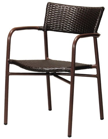 アルミチェア イス いす 椅子 積み重ね スタック 肘付き AL-53AC