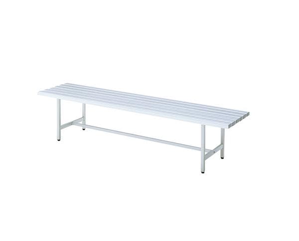 ベンチ 屋外 幅1800mm 背なし チェア ALB-6（商品番号：kalb-6）の通販