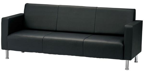 応接ソファ 3人用 幅1880×奥行680×高さ750(座面高380)mm NZ-3（商品