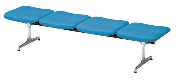 【レトロ】テニス観戦ベンチ 150cm 業務用 the match ベンチ 4人用 コートベンチ テニスコート 長椅子 S-0860（商品番号：ls
