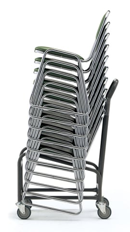 台車 チェア用 チェアポーター チェア用台車 スタッキングチェア キャスターHFSC-D