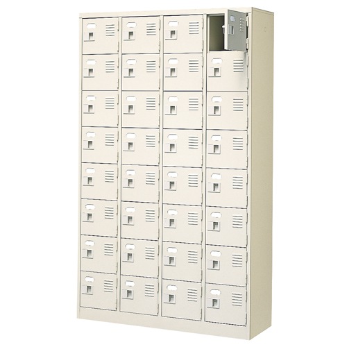シューズロッカー ダイヤルキータイプ スチール製 16人用 貴重品ロッカー シューズロッカー ダイヤルキータイプ スチール製 16人用 貴重品