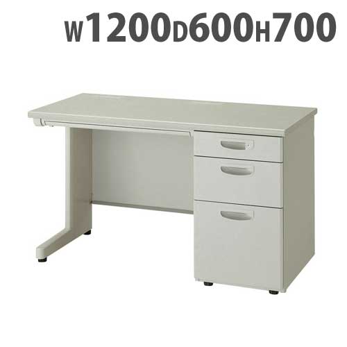 片袖机 幅1100×奥行600×高さ700mm オフィスデスク ワークデスク