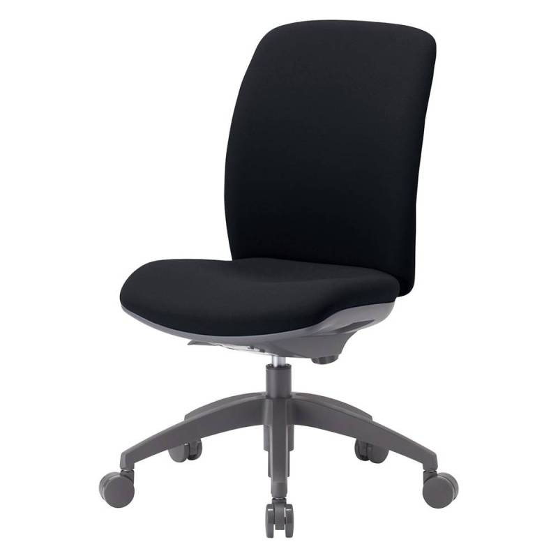 オフィスチェア 事務椅子 布張り 肘なし SFN-46M0-F（商品番号：59-sfn