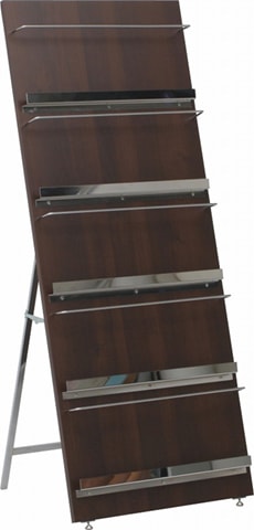 マガジンラック 幅58×奥行50×高さ140cm 本棚 シェルフ 収納 HGL-5814