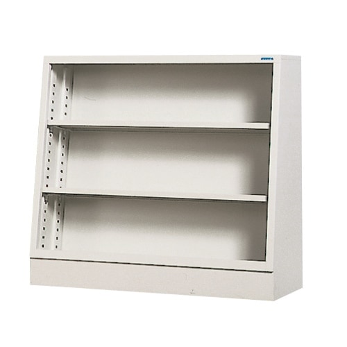 オープン書庫 幅880×奥行250/350×高さ880mm 本棚 書棚 スチール書庫 BR-1213