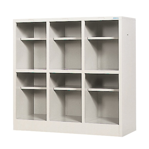 ロッカー 6人用 3列2段 シューズボックス シューズロッカー S-0632