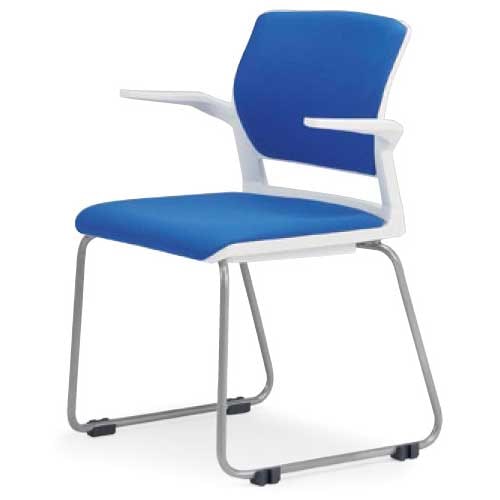 ミーティングチェア 肘付き スタッキング 会議用チェア 椅子 MC-244WG