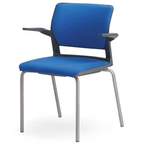 ミーティングチェア 肘付き スタッキング 会議用チェア 椅子 MC-264WG