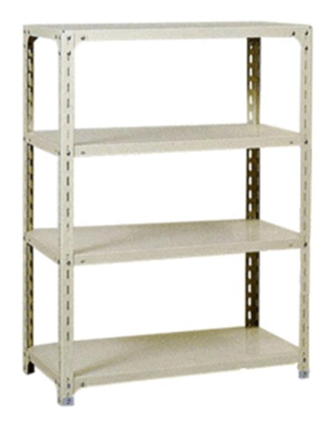 スチールラック 軽量ラック 4段 耐荷重120kg 幅1200×奥行600×高さ1200mm A-4460