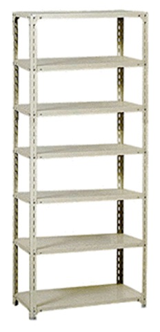 スチールラック 軽量ラック 7段 耐荷重120kg 幅1200×奥行450×高さ