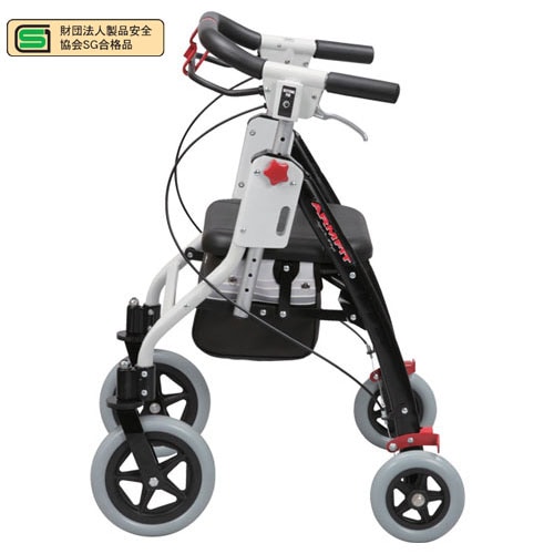 シルバーカー 屋内兼用 歩行車 肘掛け付 AR-458E 通販（商品番号：23