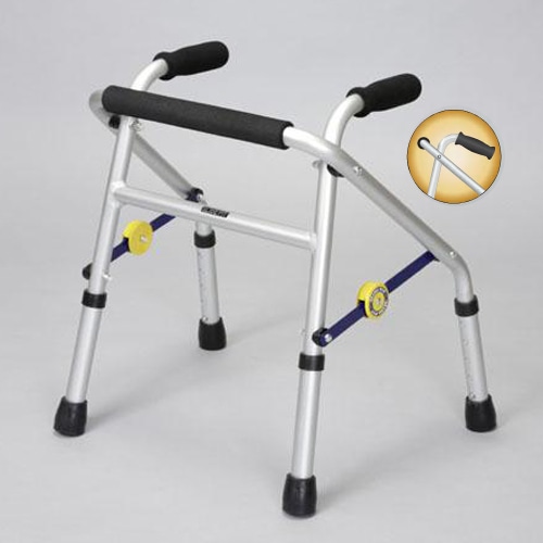 歩行器 固定式 超ミニ 高さ調節 折りたたみ XS-0088 通販（商品番号