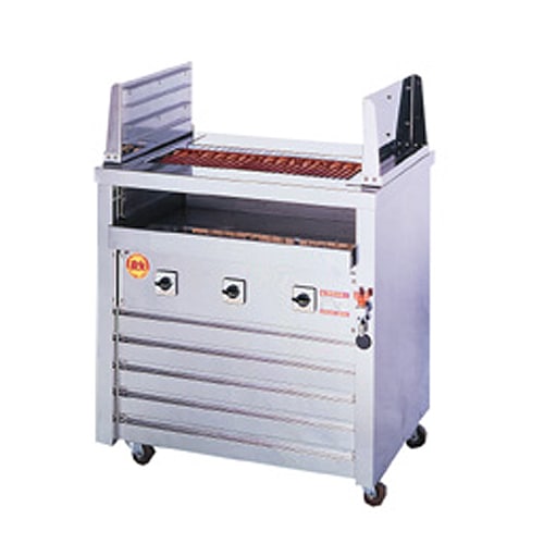 電気グリラー 床置型 幅810×奥行550×高さ850mm グリル 焼き物器 3H 