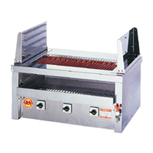 電気グリラー 卓上型 幅450×奥行600×高さ250mm グリル 焼き物器 H