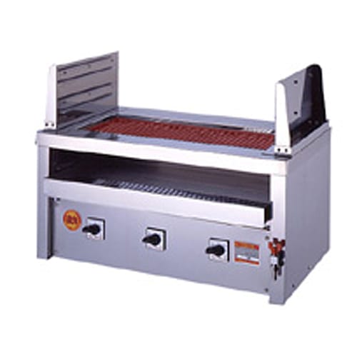 電気グリラー 床置型 幅720×奥行550×高さ1000mm グリル 焼き物器 3H