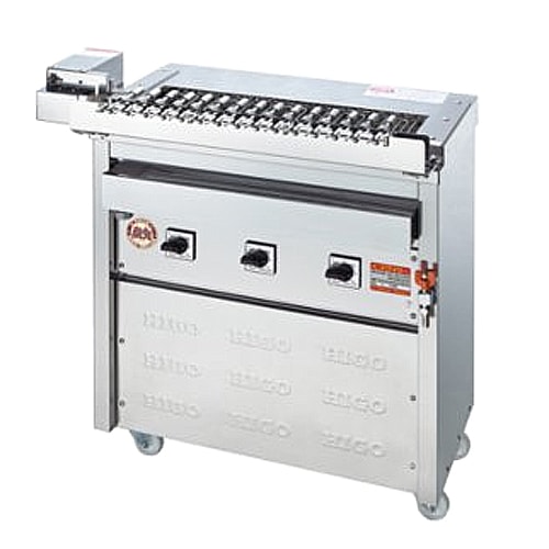 電気グリラー 回転式 幅880×奥行570×高さ950mm グリル 串焼きグリラー 