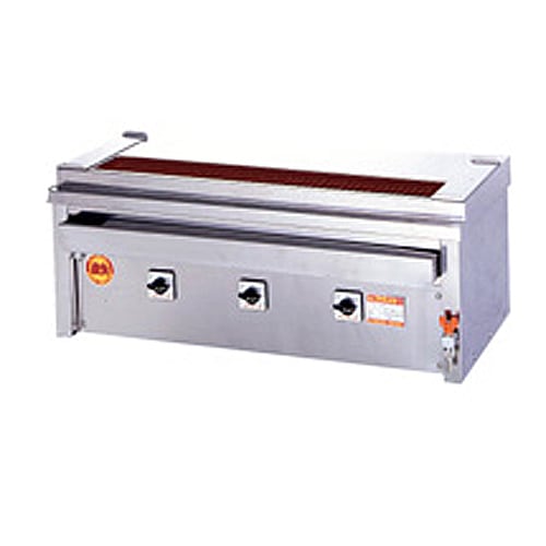 電気グリラー 卓上型 幅1160×奥行410×高さ390mm グリル 焼き物器 3P