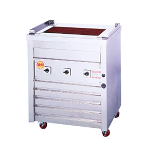 電気グリラー 幅520×奥行410×高さ380mm グリル 焼き物器 調理機器 P 