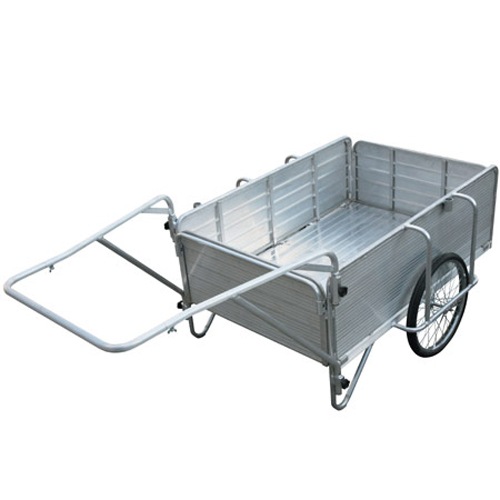 リヤカー 大型 折りたたみ式 運搬車 台車 S-4425（商品番号：ls-s-9409