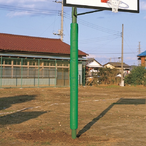 防護マット 単柱用 D管ベルト式 バスケットボール バスケ 保護カバー